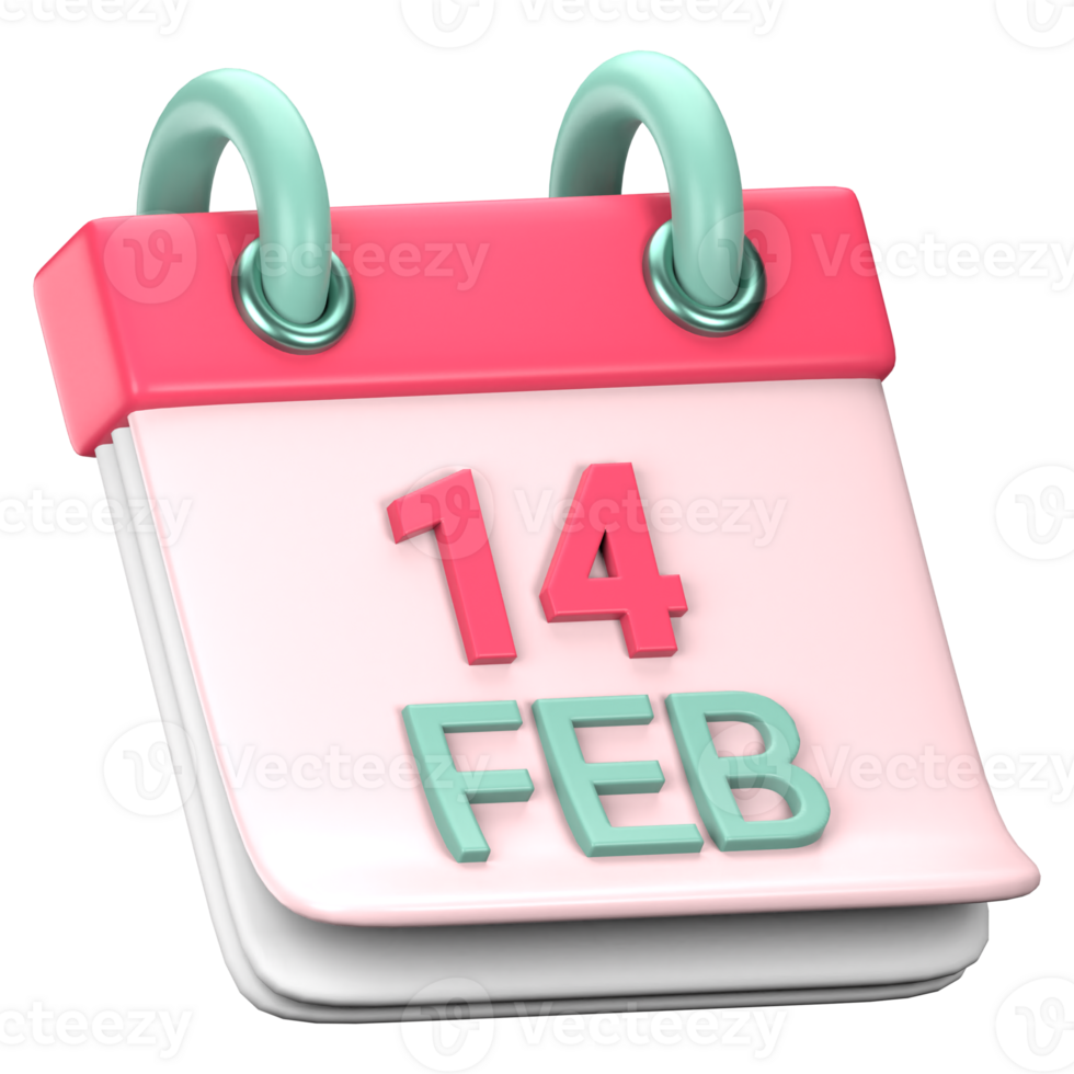 3D Valentine Day png
