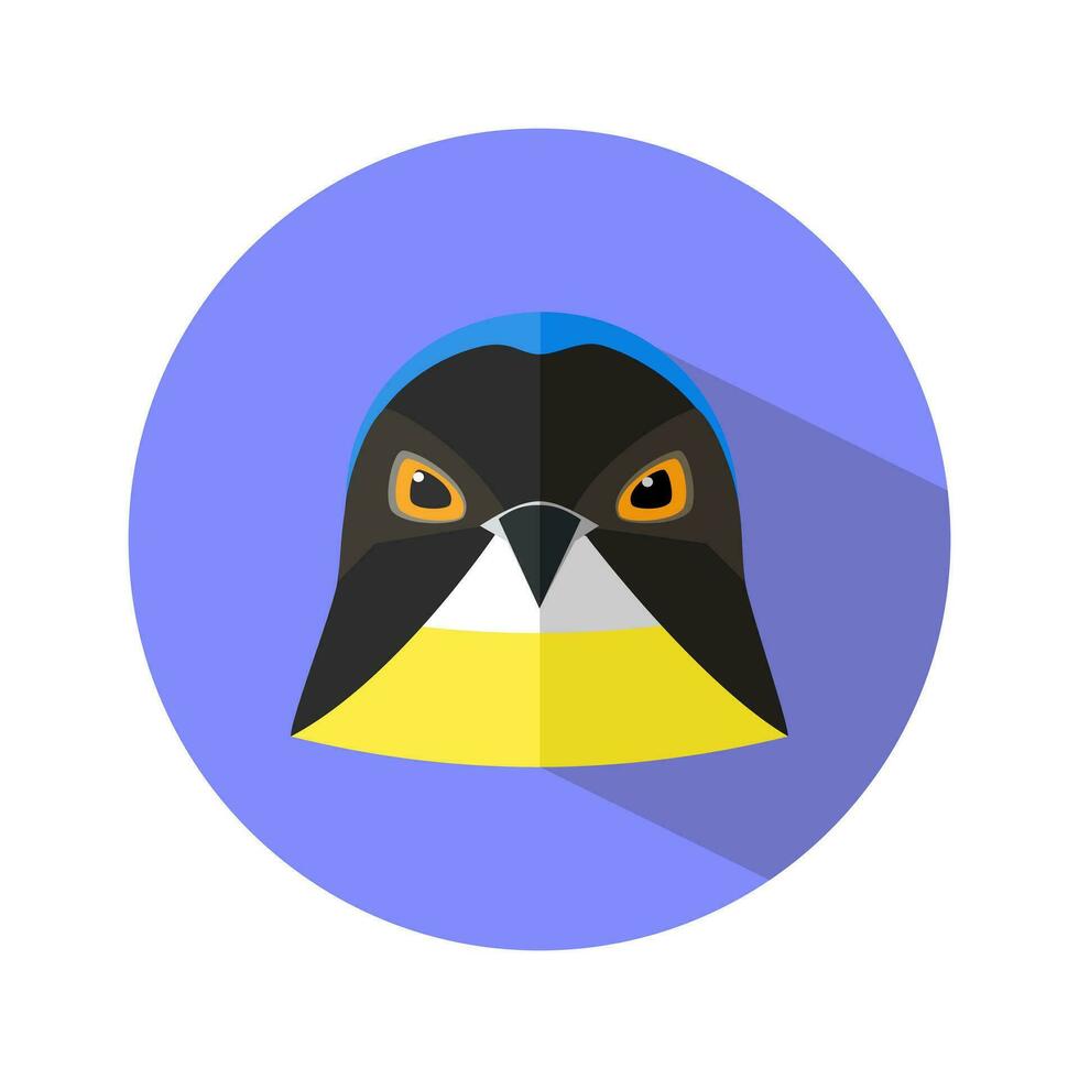 pájaro icono en blanco antecedentes. pájaro logo. vector ilustración