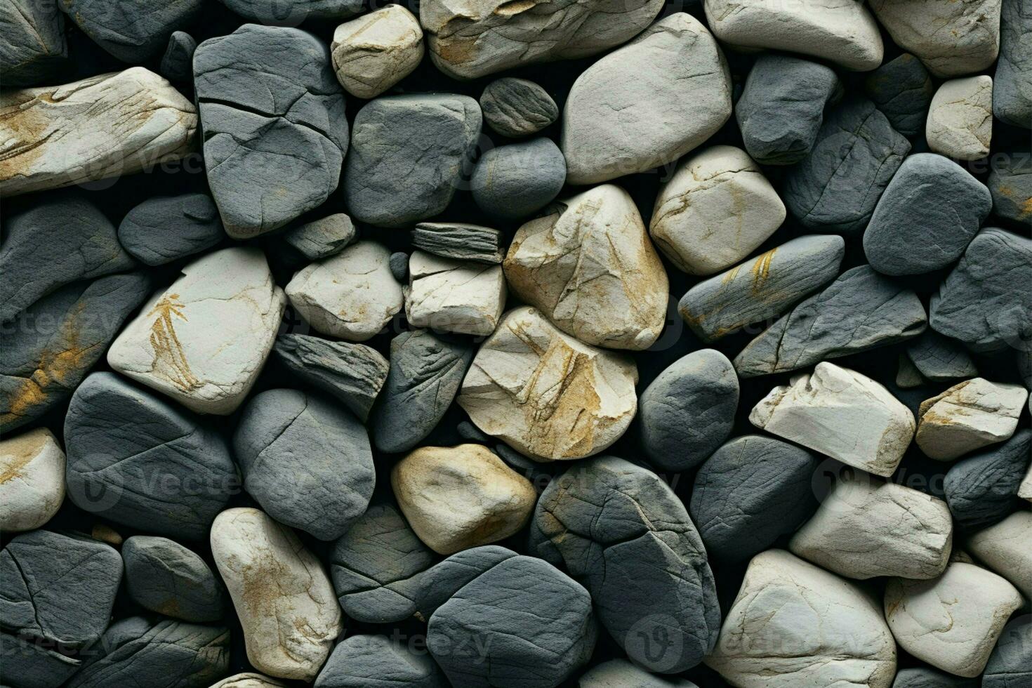 AI generated Rock inspired pattern Seamless background captures the essence of textured continuity photo