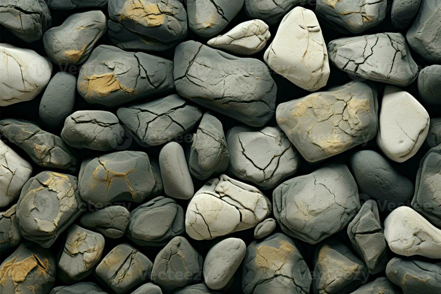 AI generated Rock inspired pattern Seamless background captures the essence of textured continuity photo