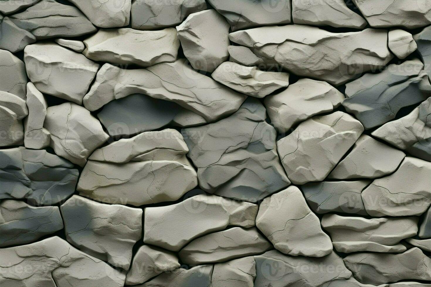 AI generated Stone symphony Seamless pattern captures the essence of textured rock photo