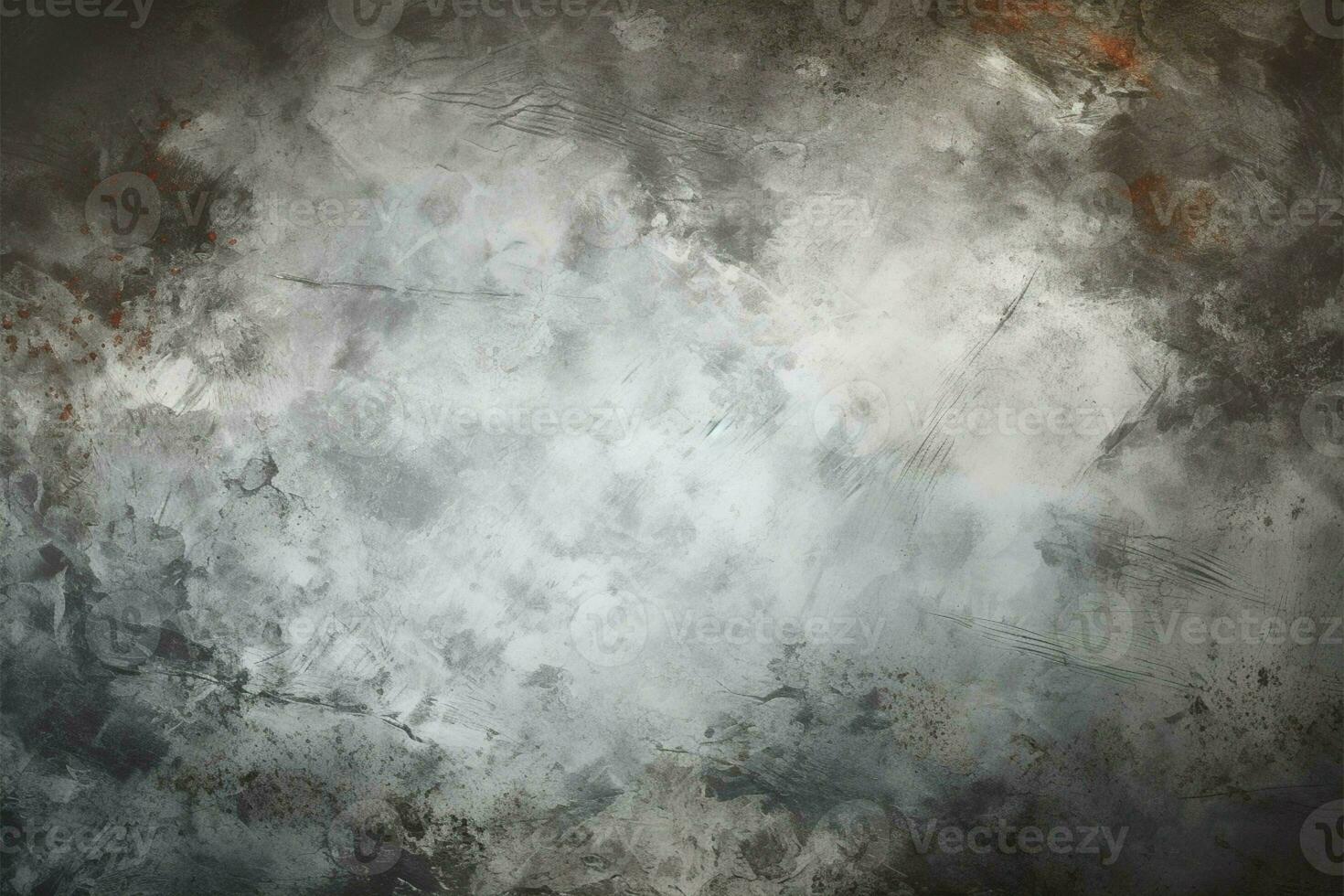 AI generated Artistic foundation Cement concrete grunge texture with watercolor drawing, graphic photo