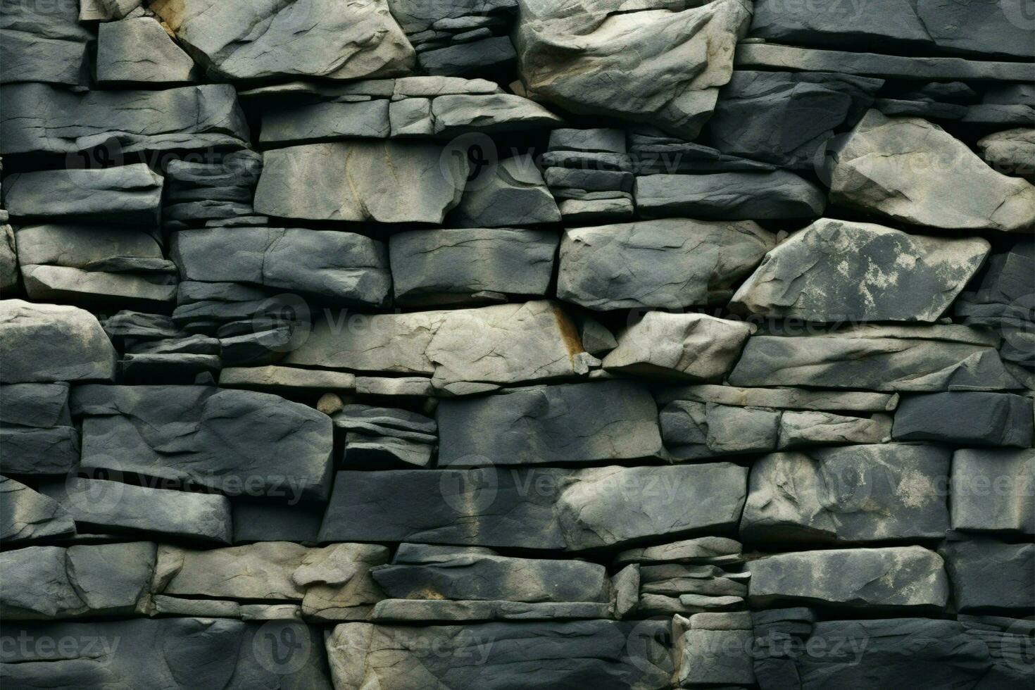 AI generated Stone symphony Seamless pattern captures the essence of textured rock photo