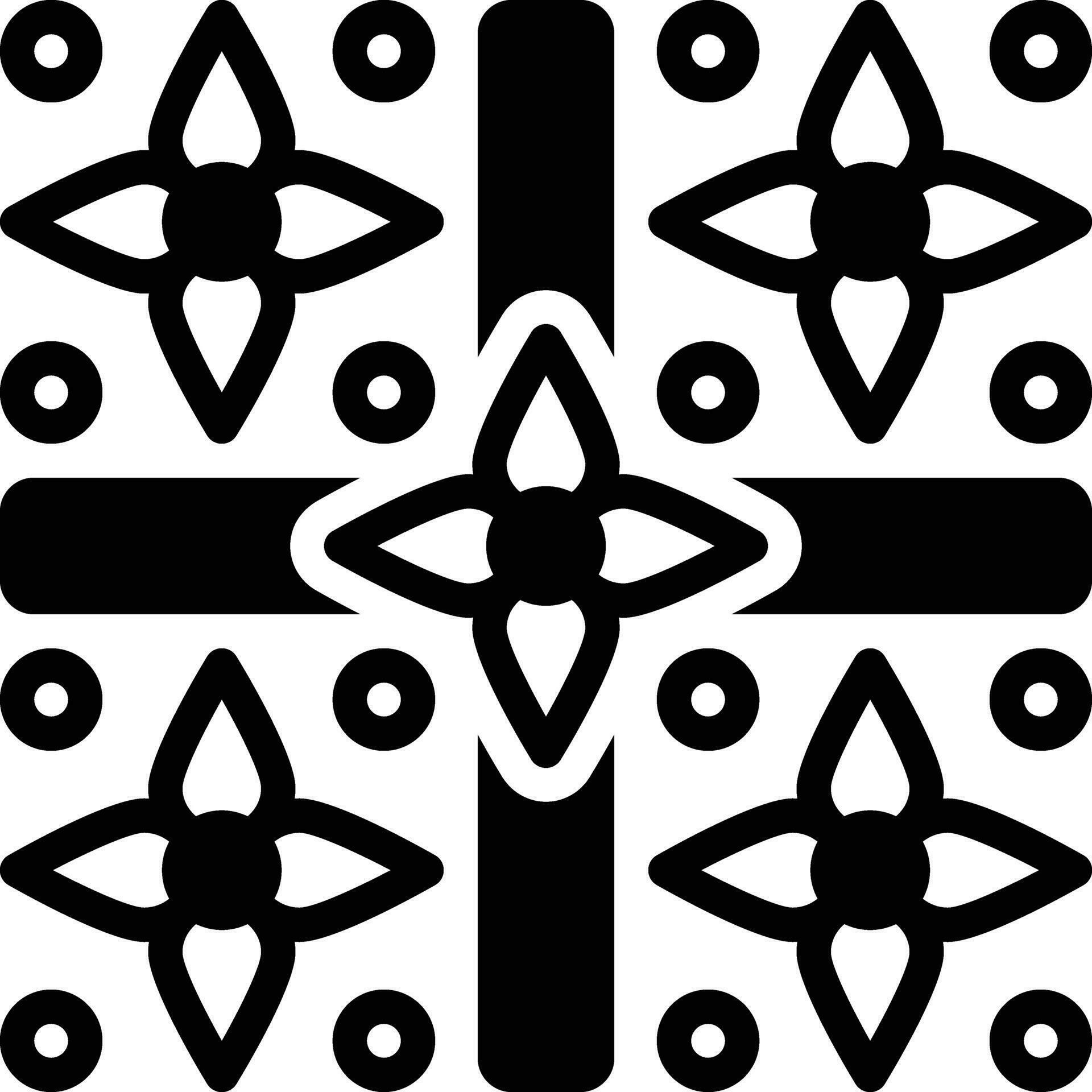 Solid icon for patterns 35698505 Vector Art at Vecteezy