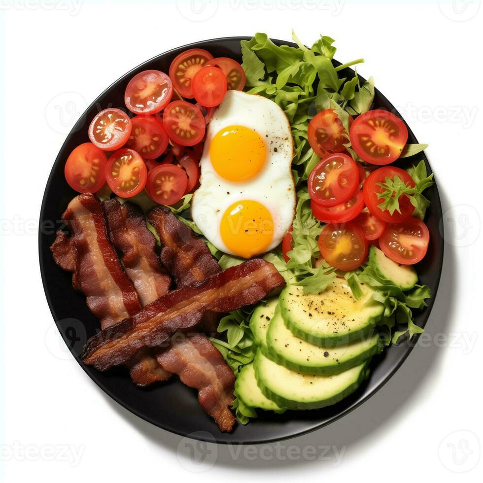 AI generated Compilation of Visually Appealing and Healthy Keto Dishes photo