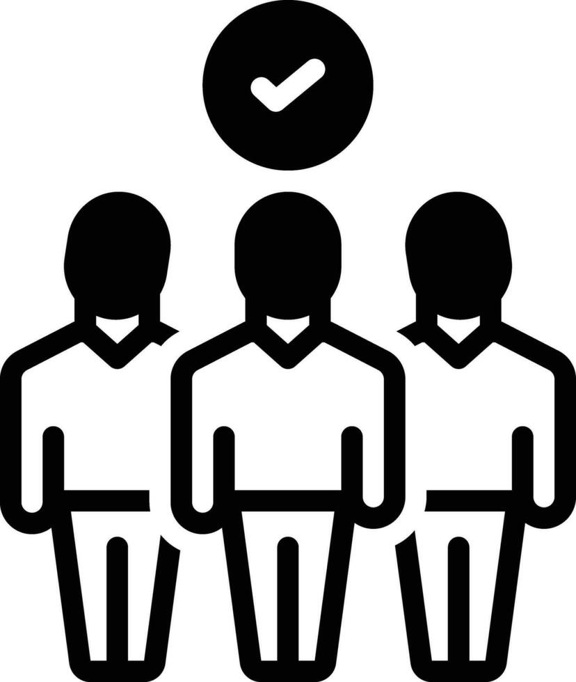 Solid icon for related vector