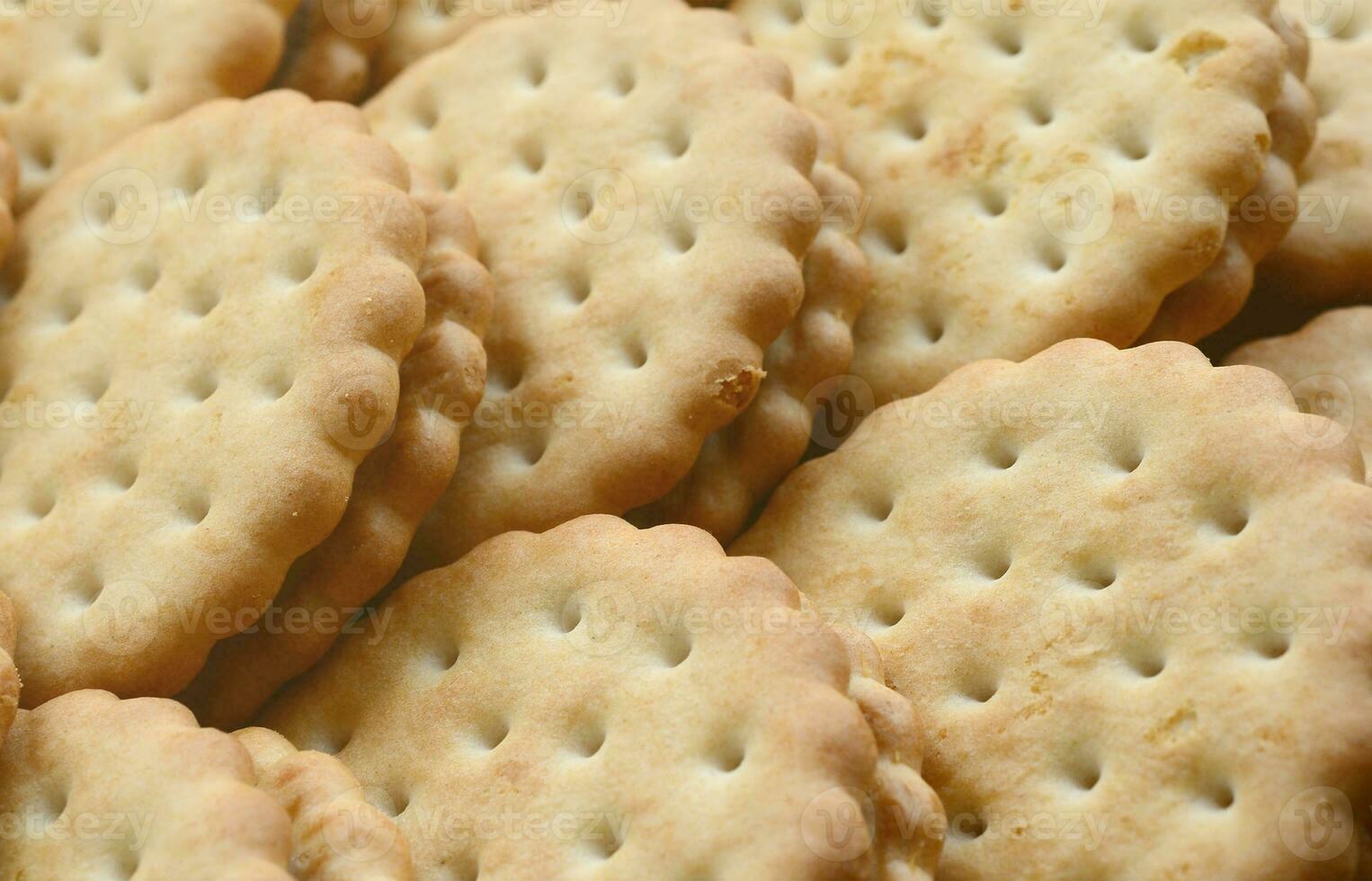 imagen detallada de galletas sándwich redondas con relleno de coco. imagen de fondo de un primer plano de varias golosinas para el té foto