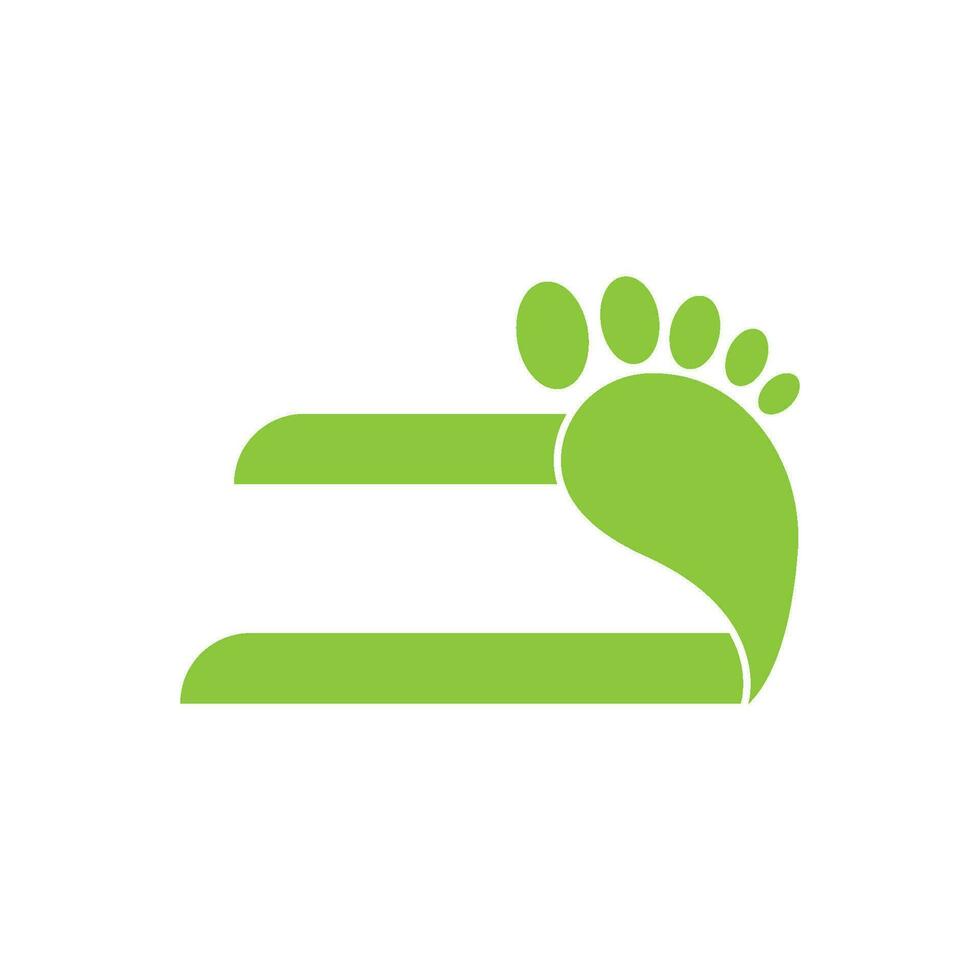 Foot soles logo icon, vector illustration design