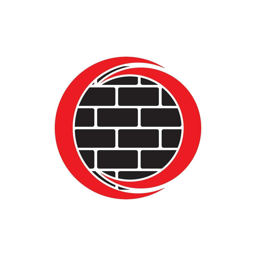 pile of bricks icon,vector illustration design template background. vector