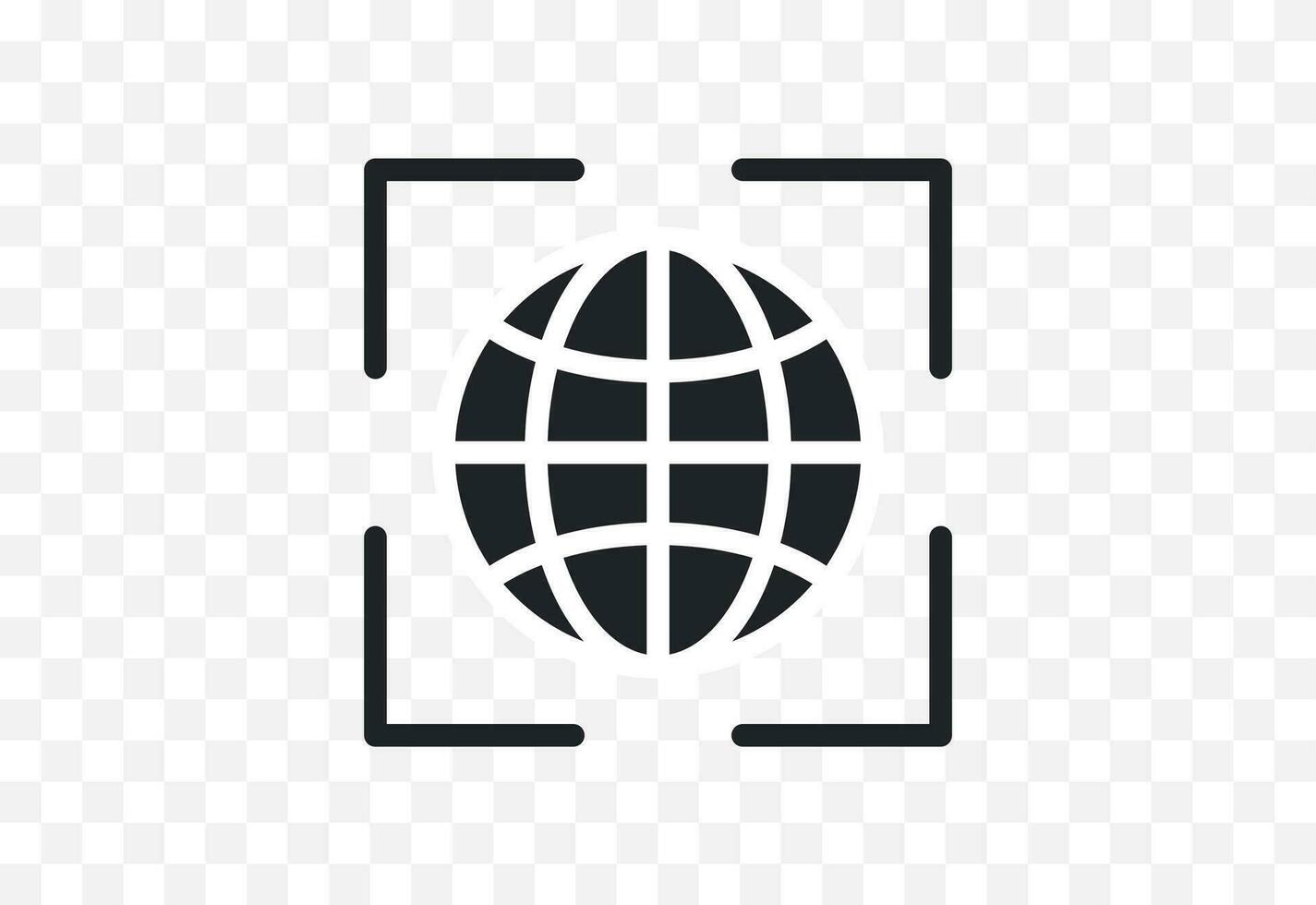 World planet, web, network, globe, world map, earth, global business, travel, connection flat design style minimal vector illustration.