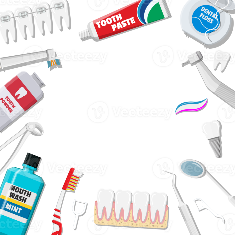 oral vård hygien Produkter png