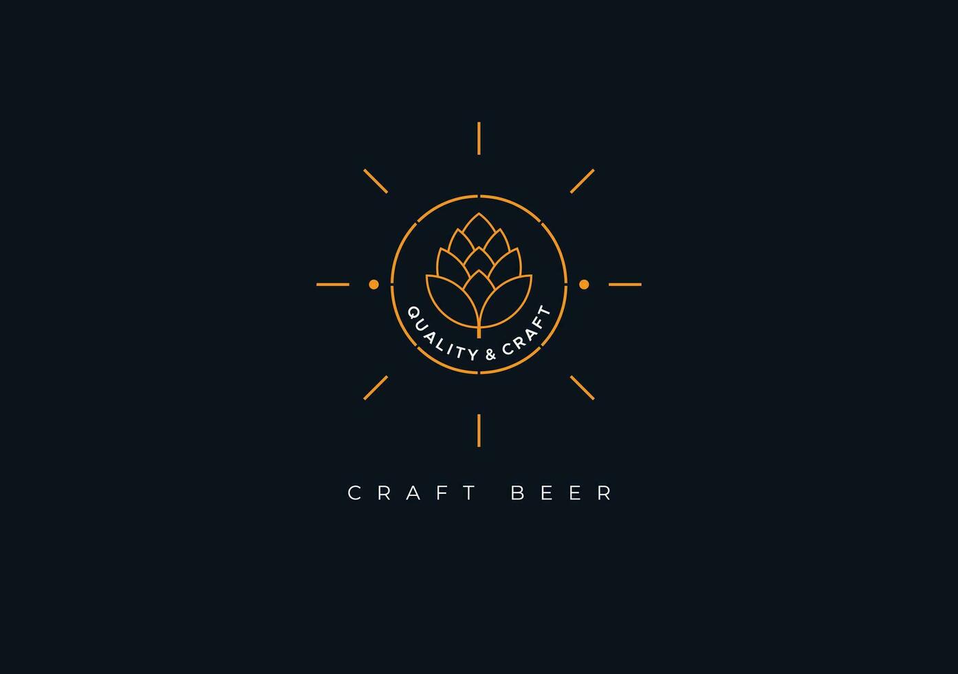 CRAFT BEER LOGO vector
