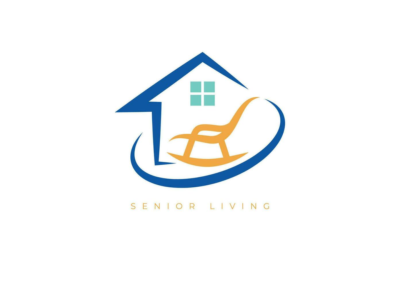 SENIOR LIVING LOGO vector