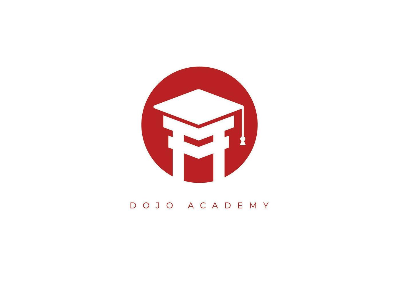 DOJO ACADEMY LOGO vector