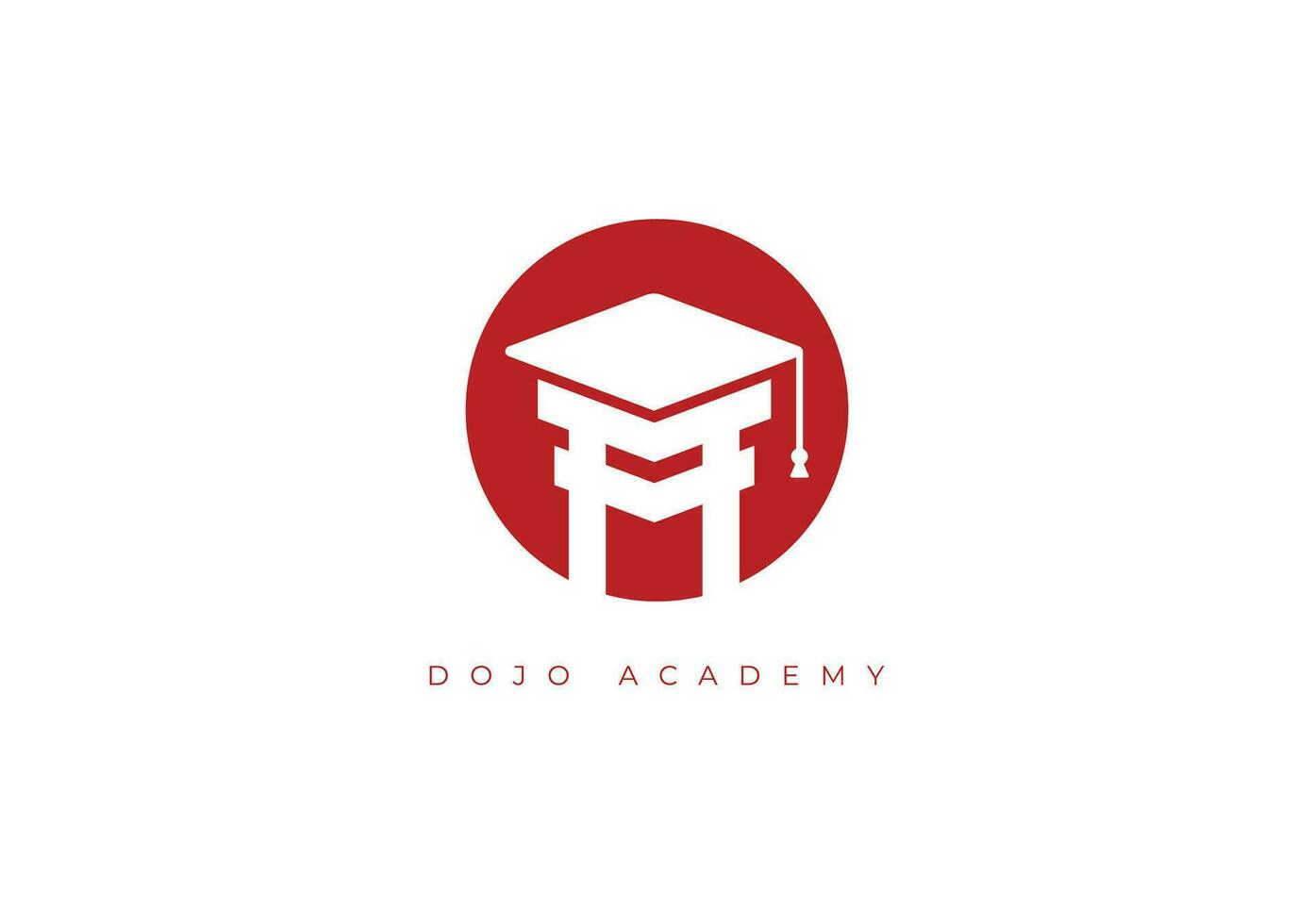 DOJO ACADEMY LOGO vector