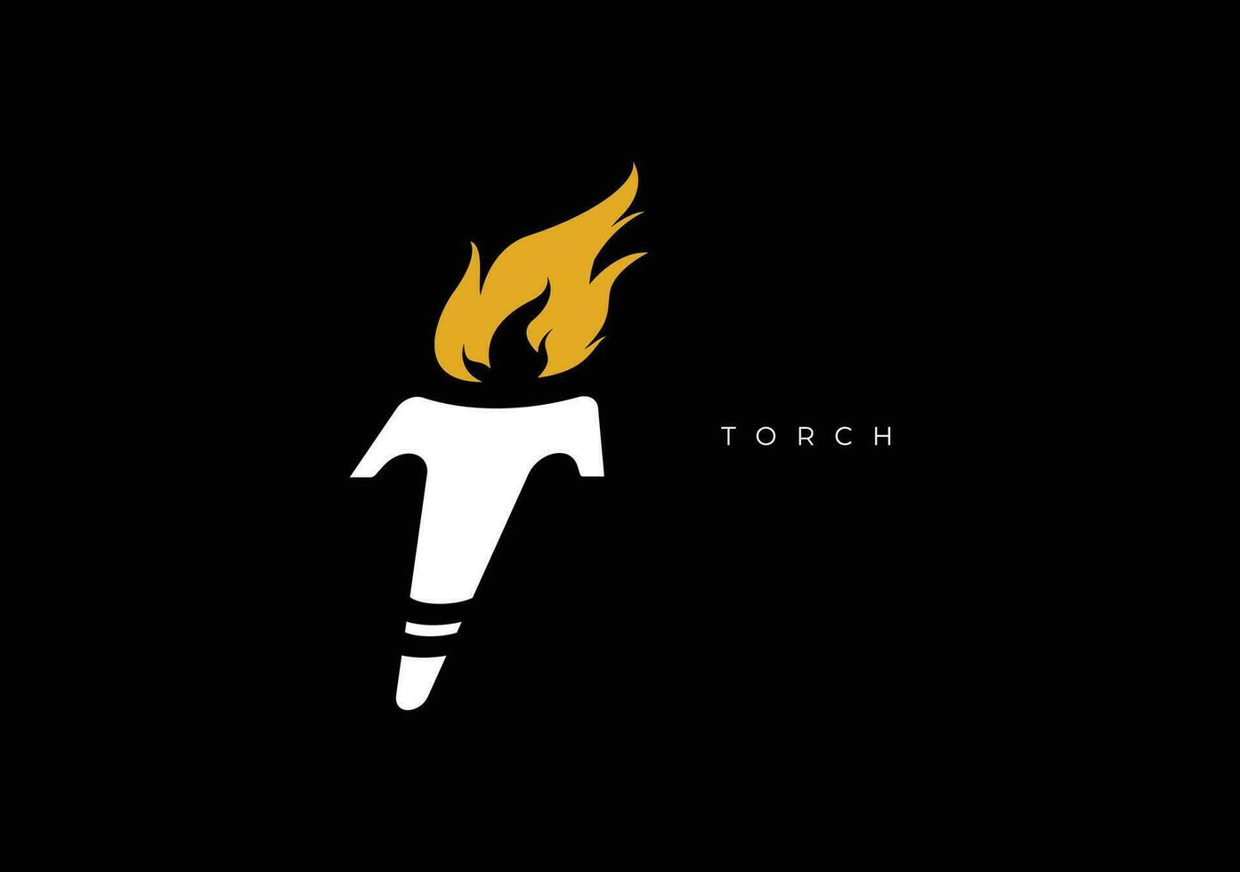 TORCH T LOGO vector