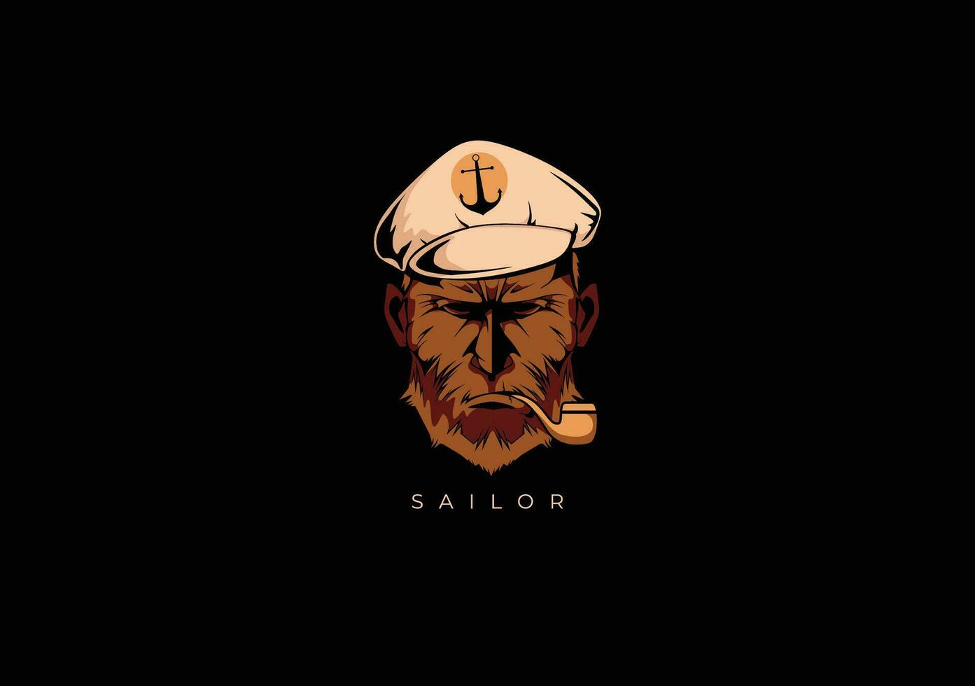 MASCULINE SAILOR LOGO vector