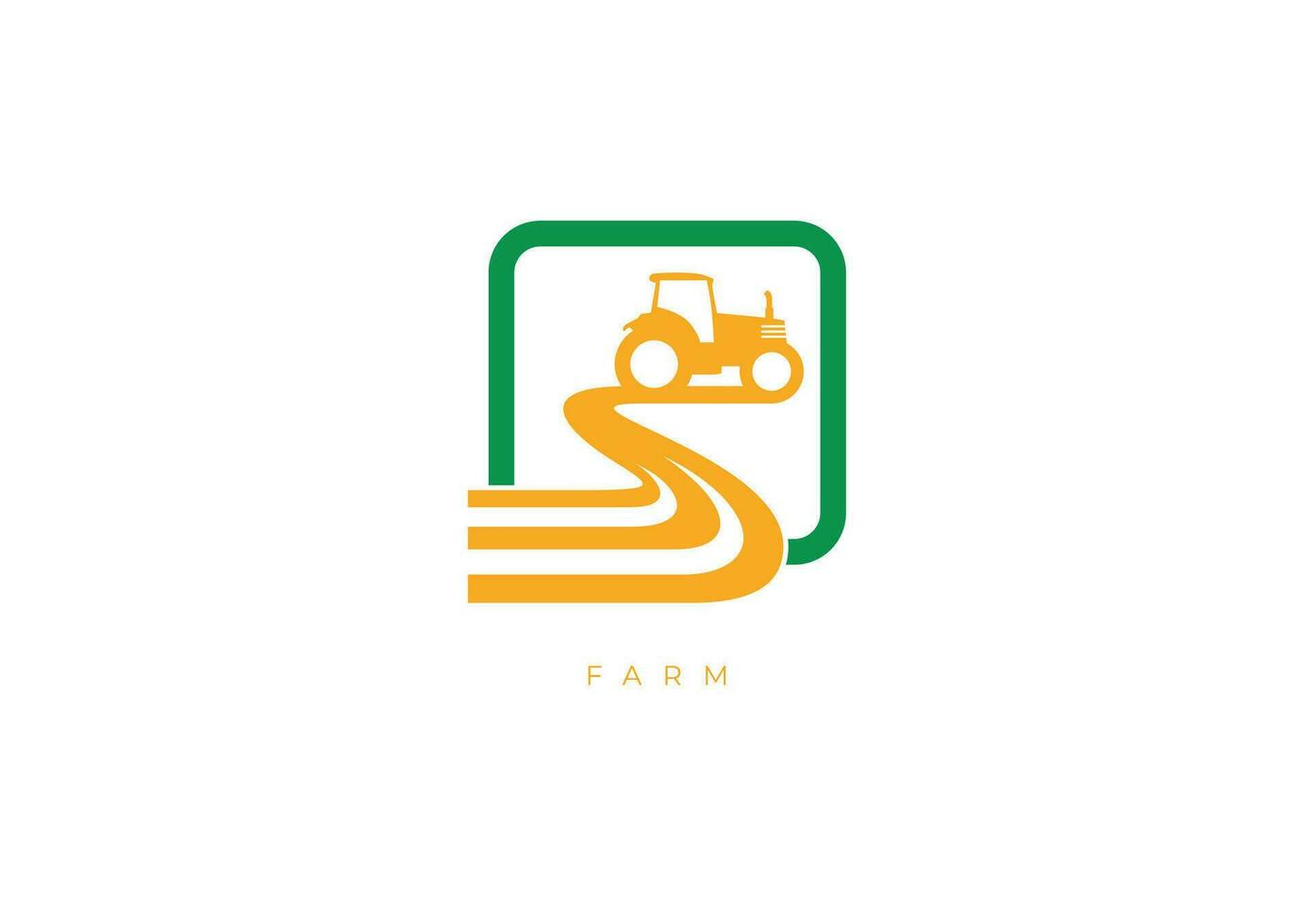 logotipo de la empresa agrícola vector