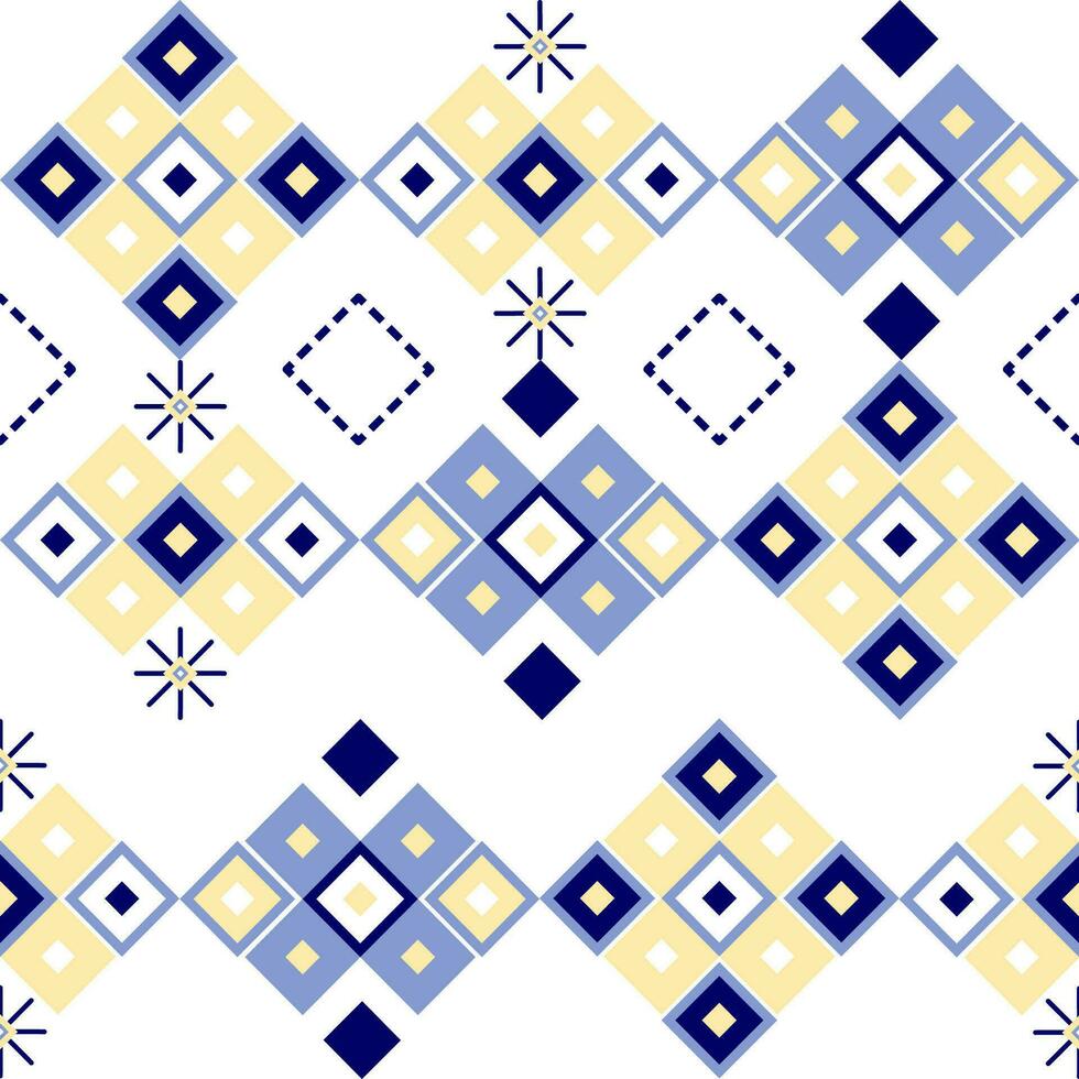 Seamless abstract geometric pattern. Vector Illustration.