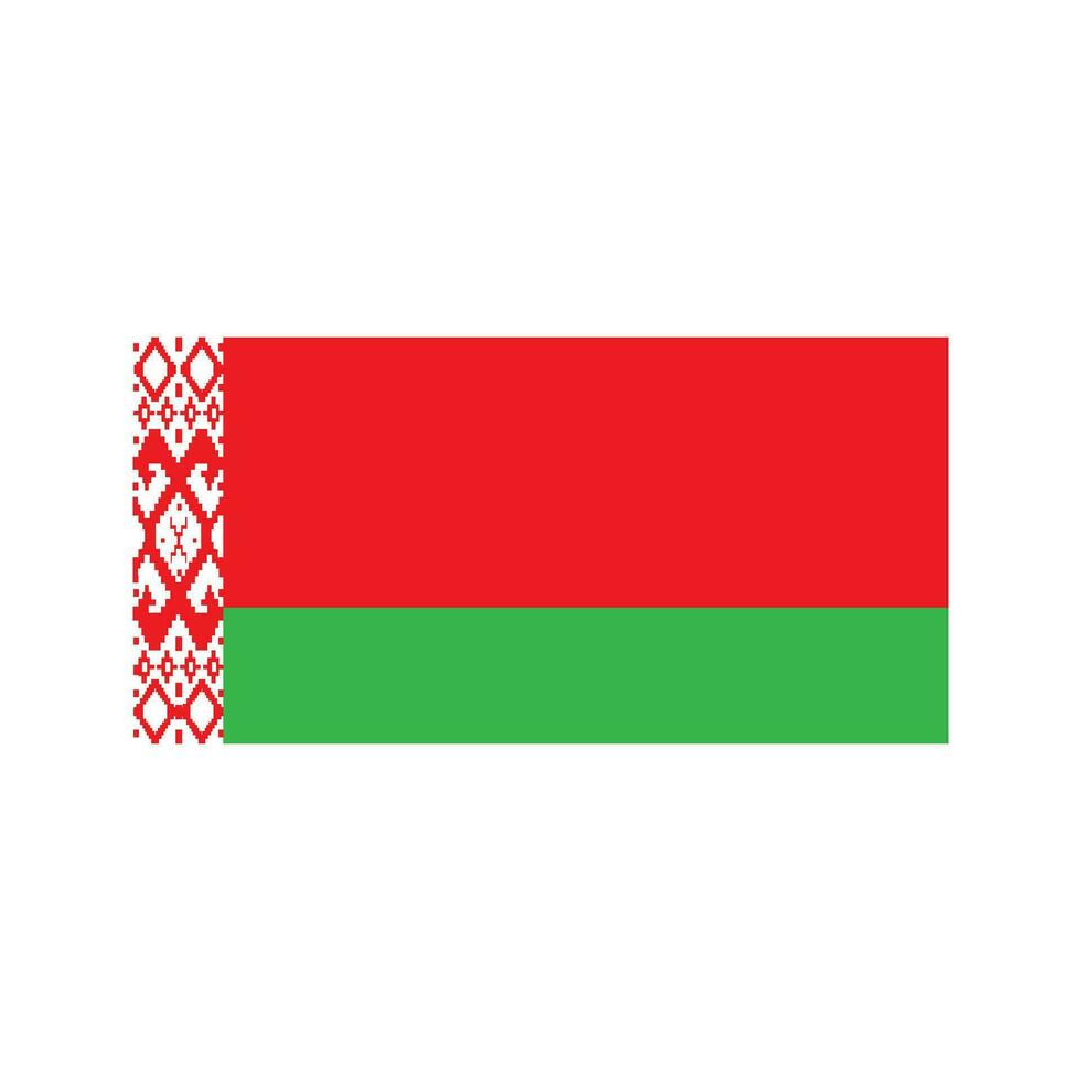 Belarus flag icon vector