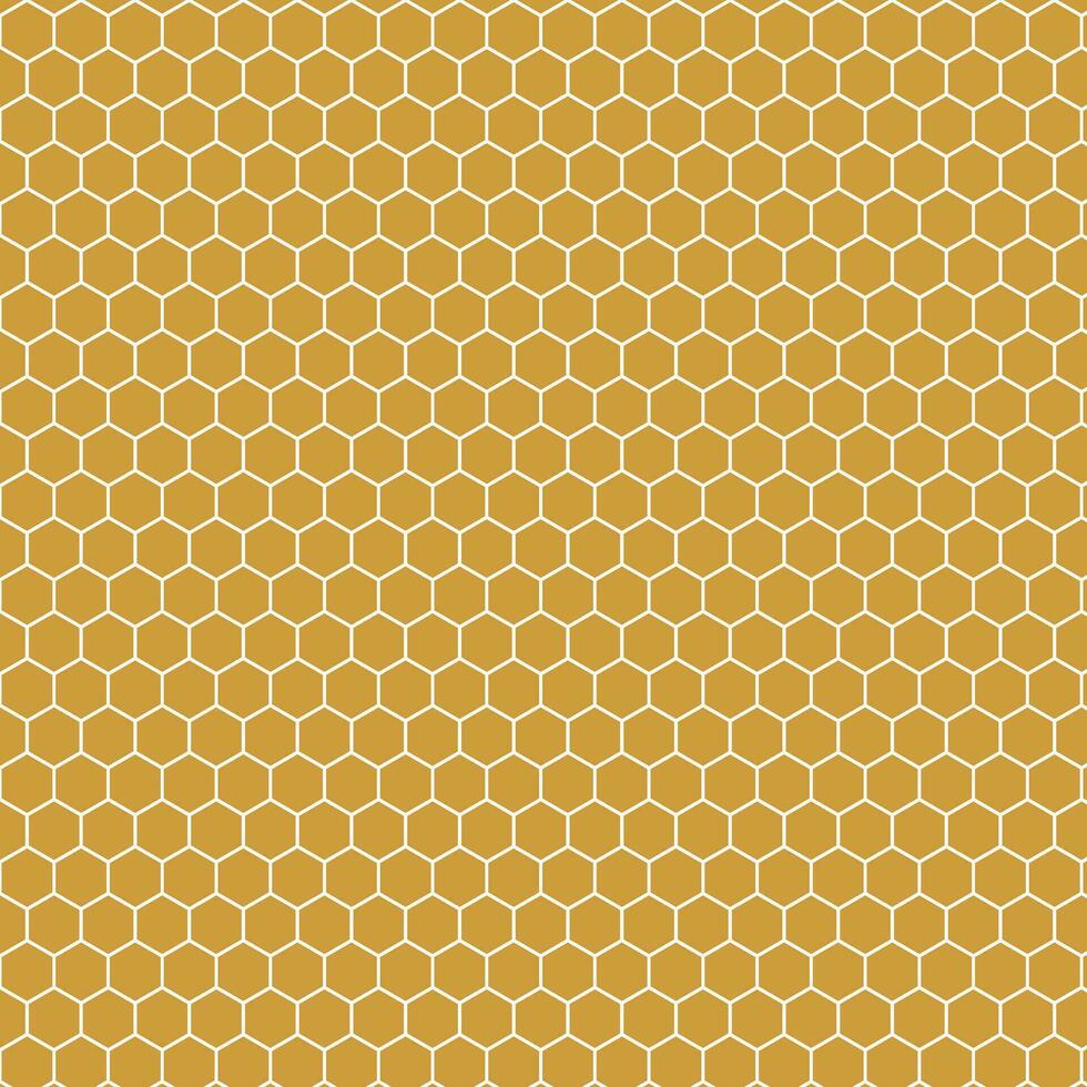 simple abstract brown color geometric dot hexagon honeycomb pattern art work vector