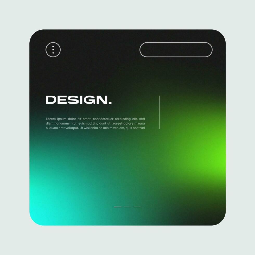 Futuristic square gradient background. Pop up window vector illustration.