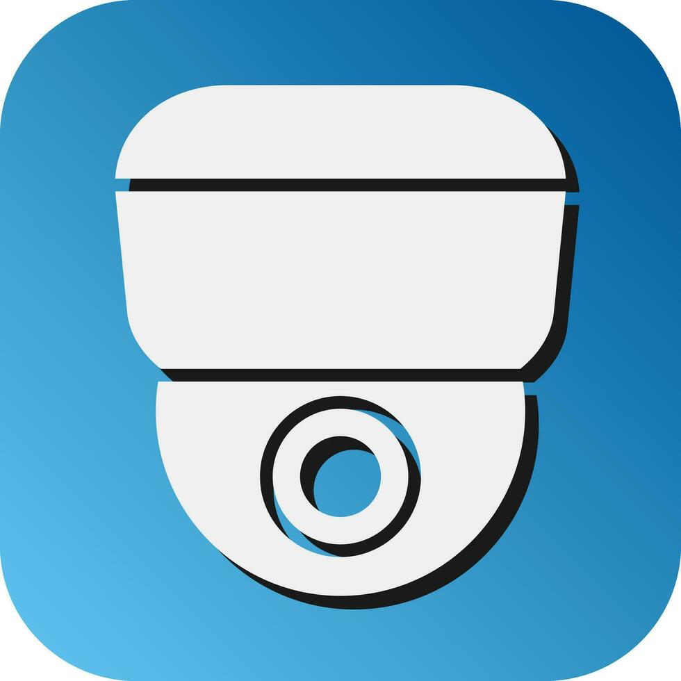 Cctv Vector Glyph Gradient Background Icon For Personal And Commercial Use.