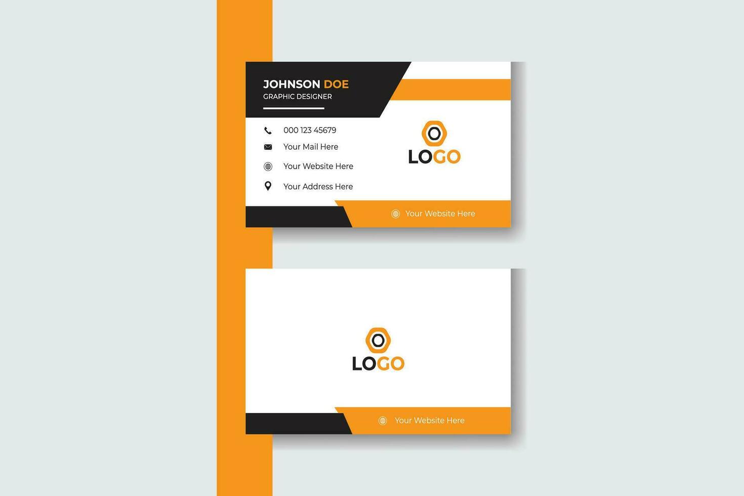 creative business card design vector
