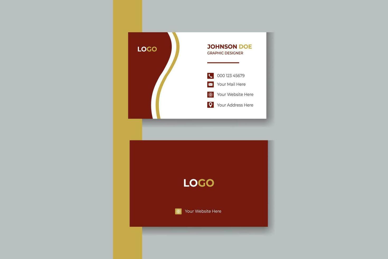 creative business card design vector
