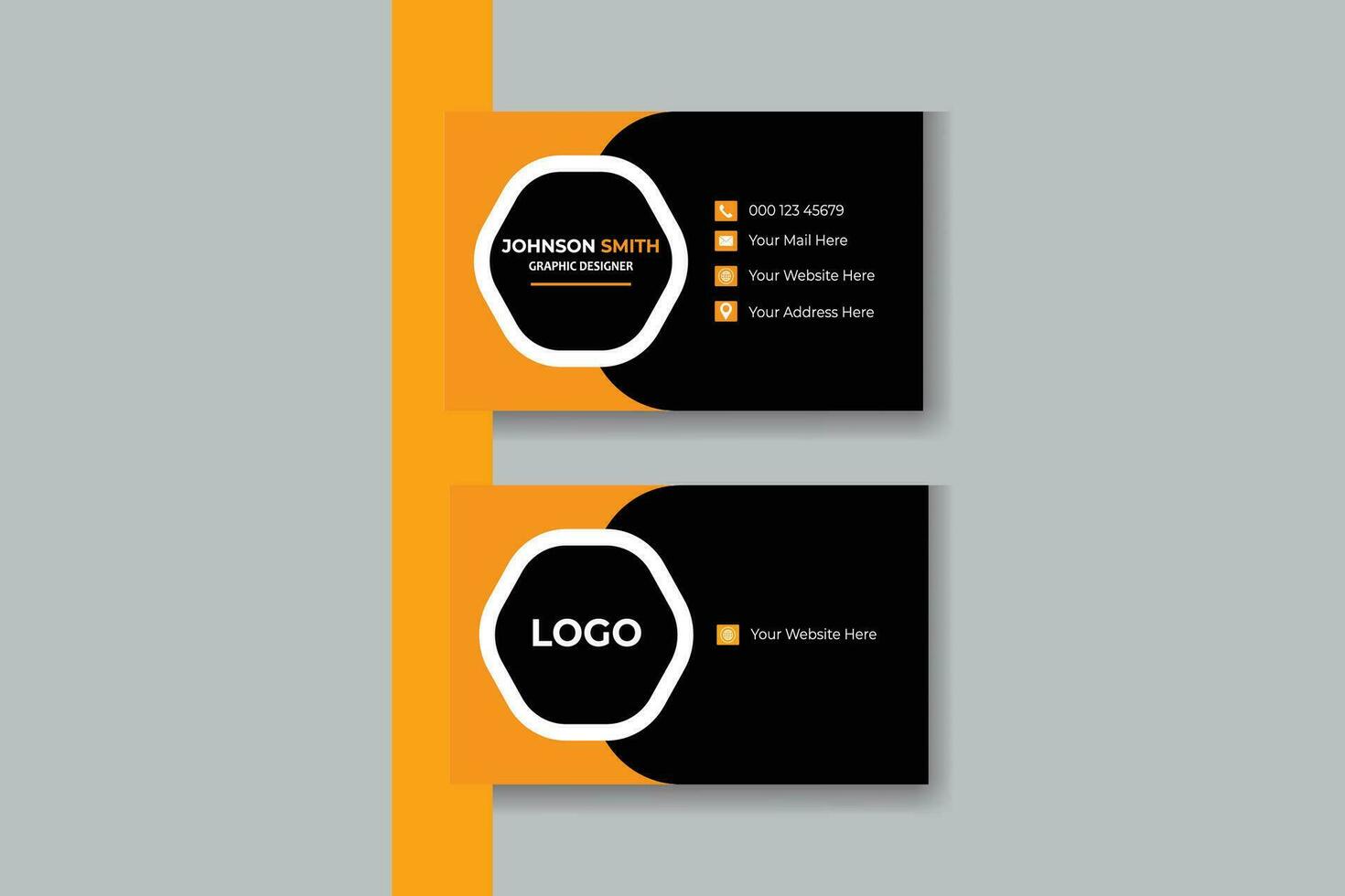 creative business card design vector