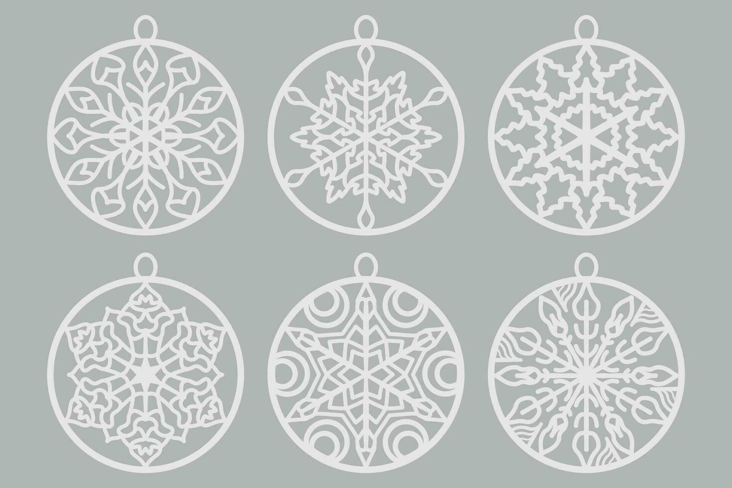 coolest christmas laser cut for free vector