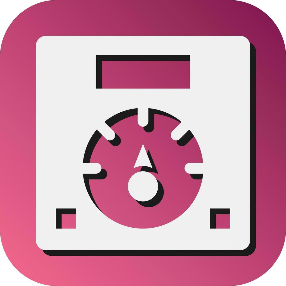 Thermoregulator  Vector Glyph Gradient Background Icon For Personal And Commercial Use.