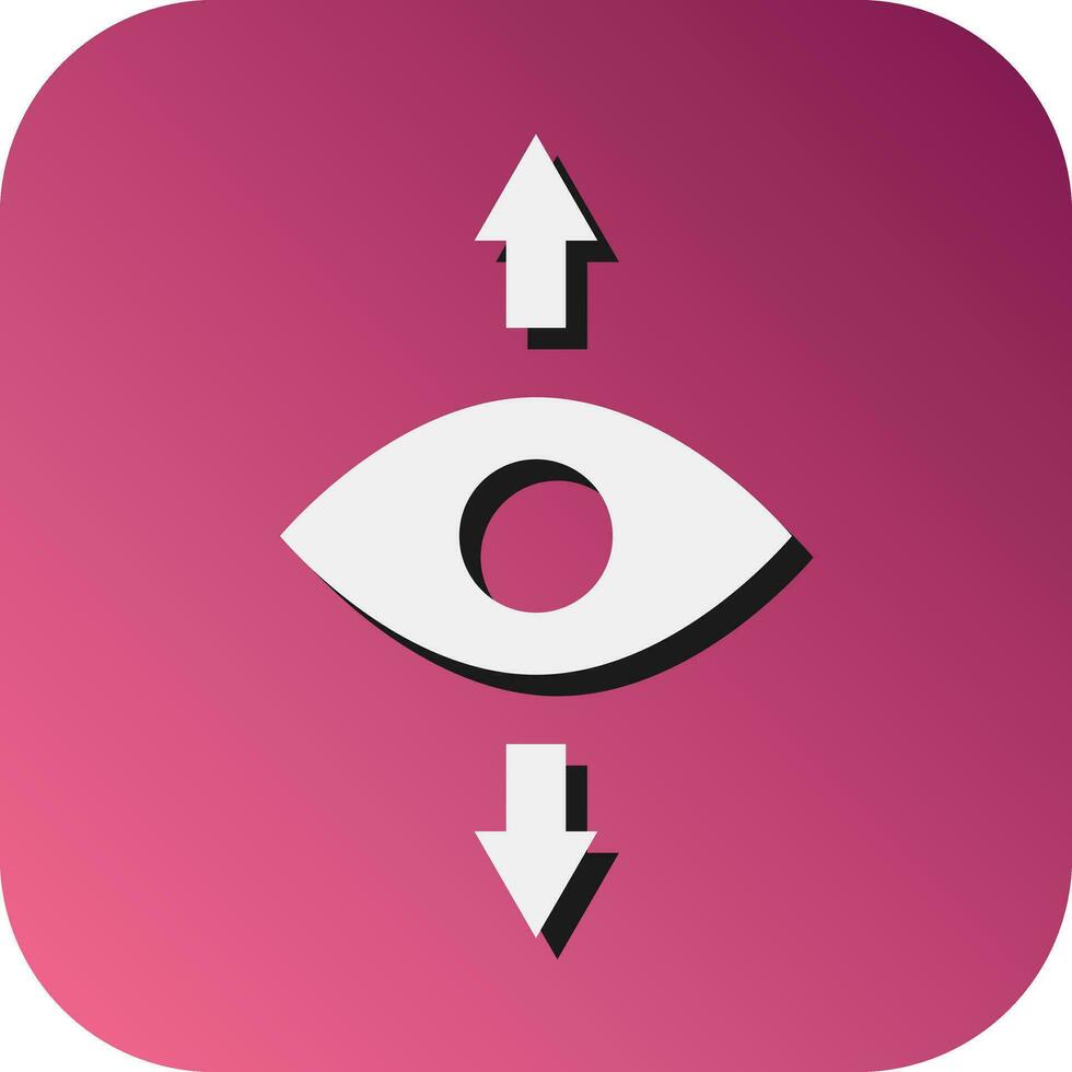 Perspective  Vector Glyph Gradient Background Icon For Personal And Commercial Use.