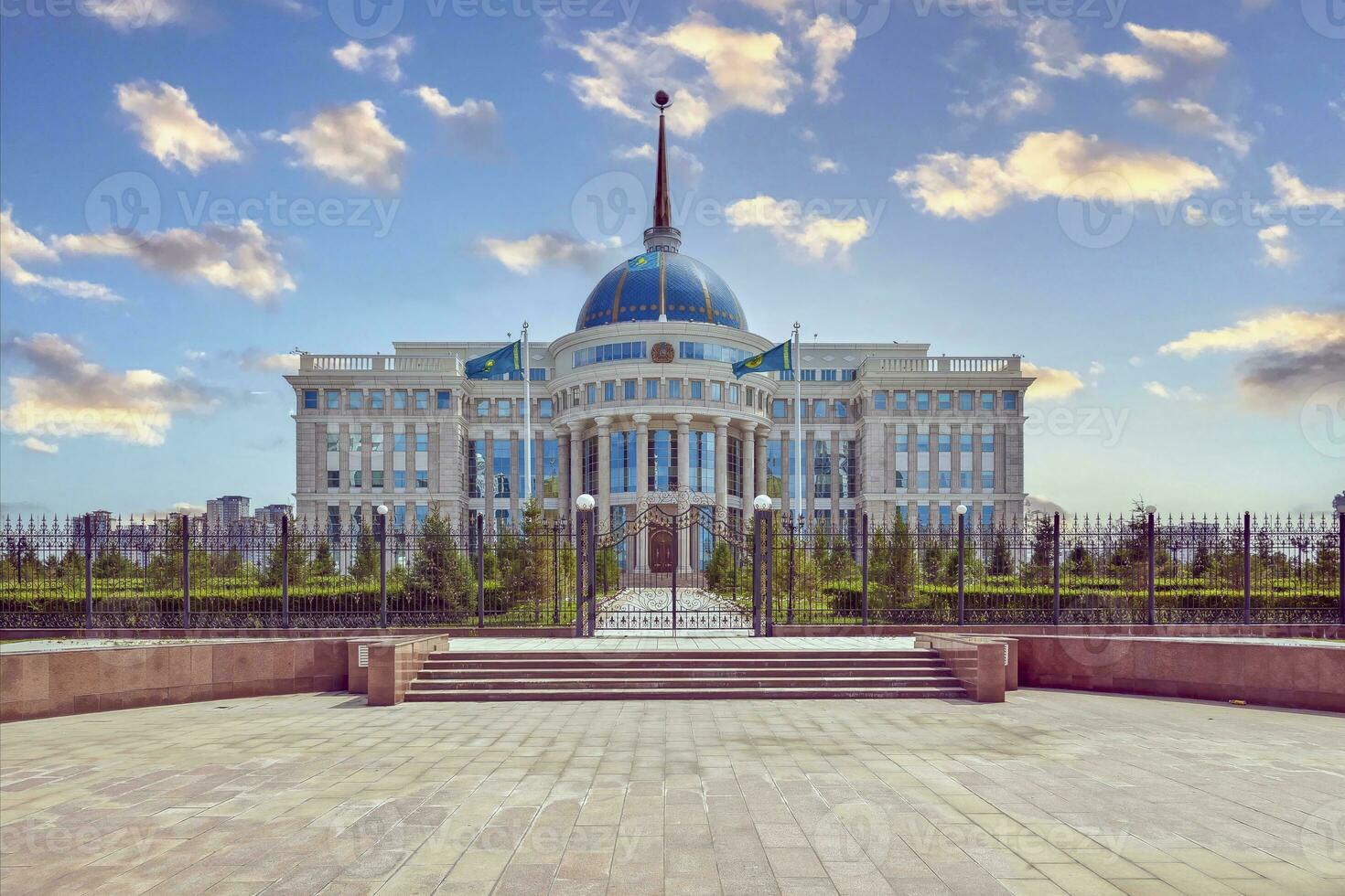 Image of the Kazakh capital Astana in summer from 2015 photo
