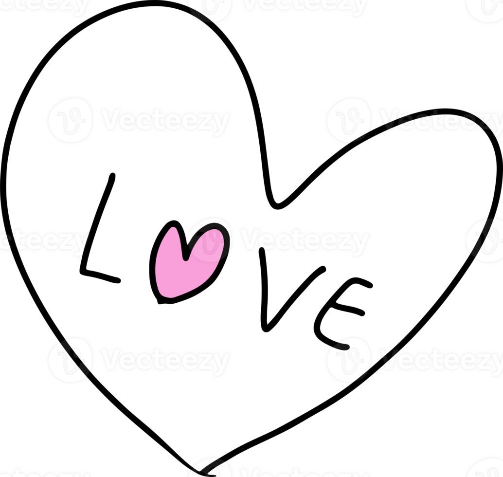 The love for Valentine's Day drawing image png