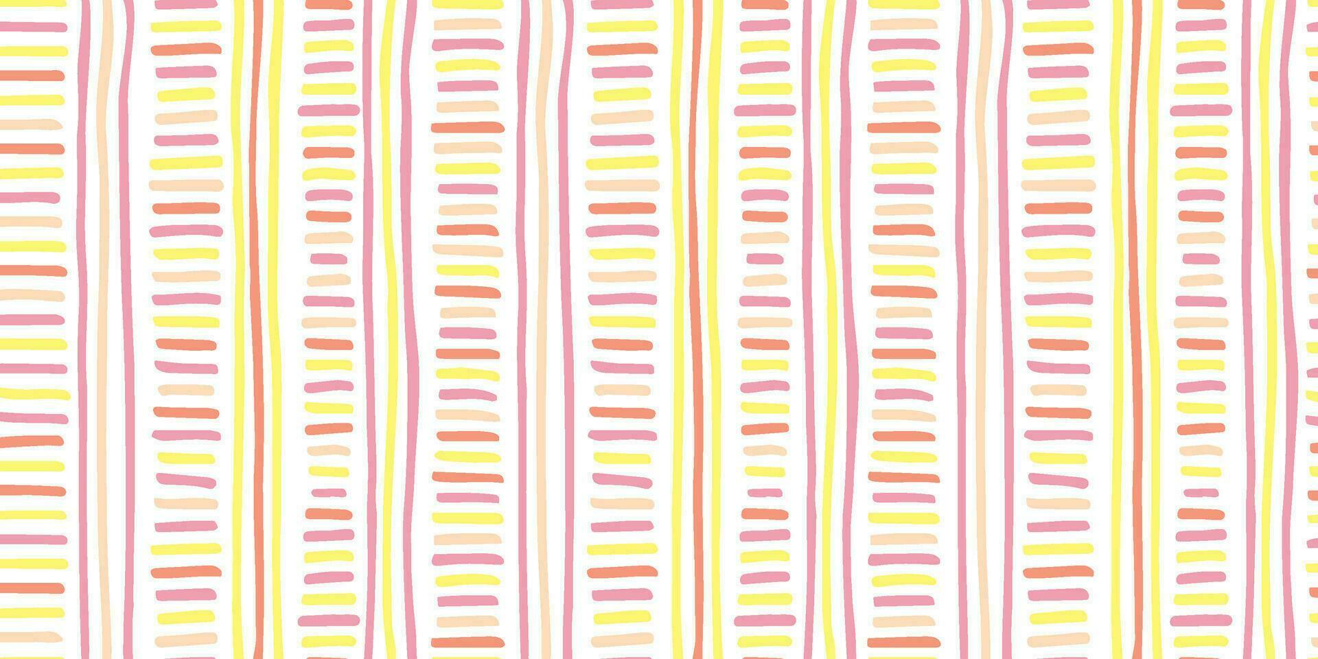 Small dash seamless pattern Dotted lines texture. Candi chocolate color vector hatching doodle organic shapes. Short line dashes Brush hand drawn random strokes Fashion retro print design Illustration