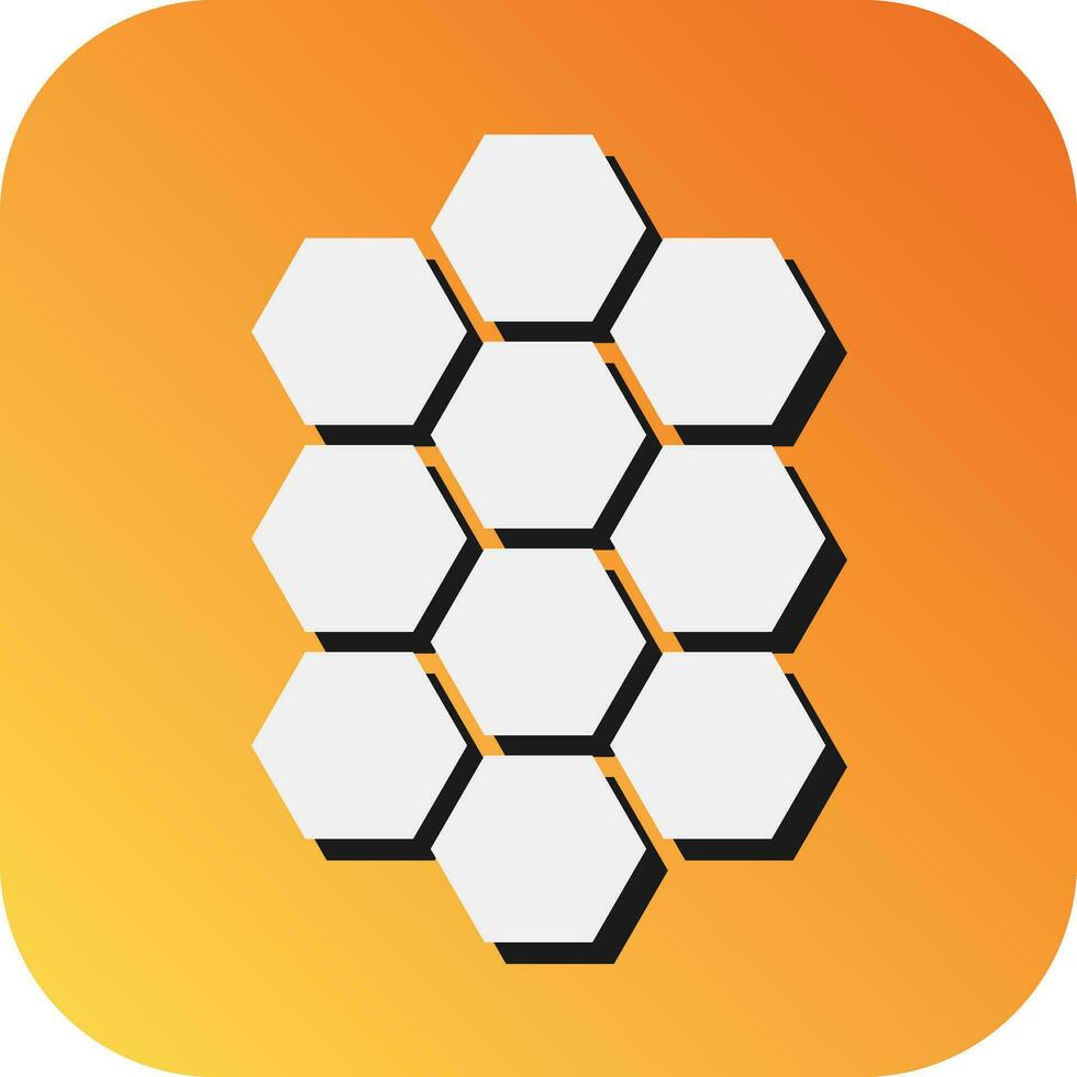 Nanoporous  Vector Glyph Gradient Background Icon For Personal And Commercial Use.