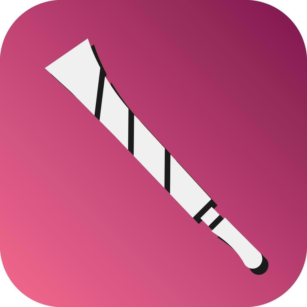 Knife  Vector Glyph Gradient Background Icon For Personal And Commercial Use.