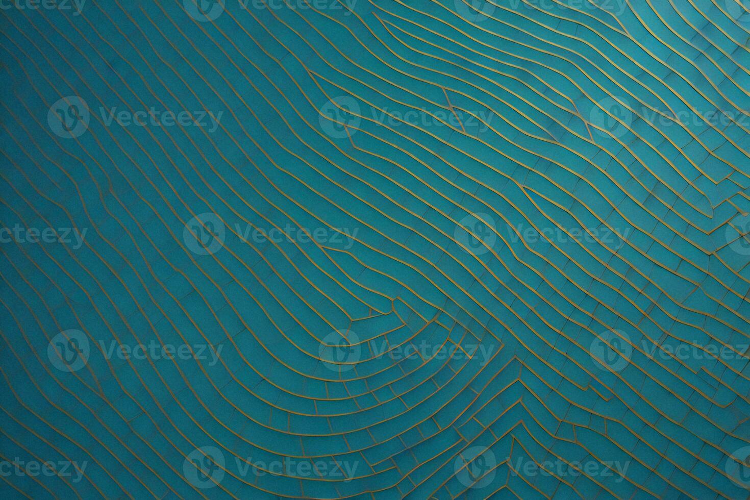 AI generated Abstract blue background with a pattern of lines. ai generated photo