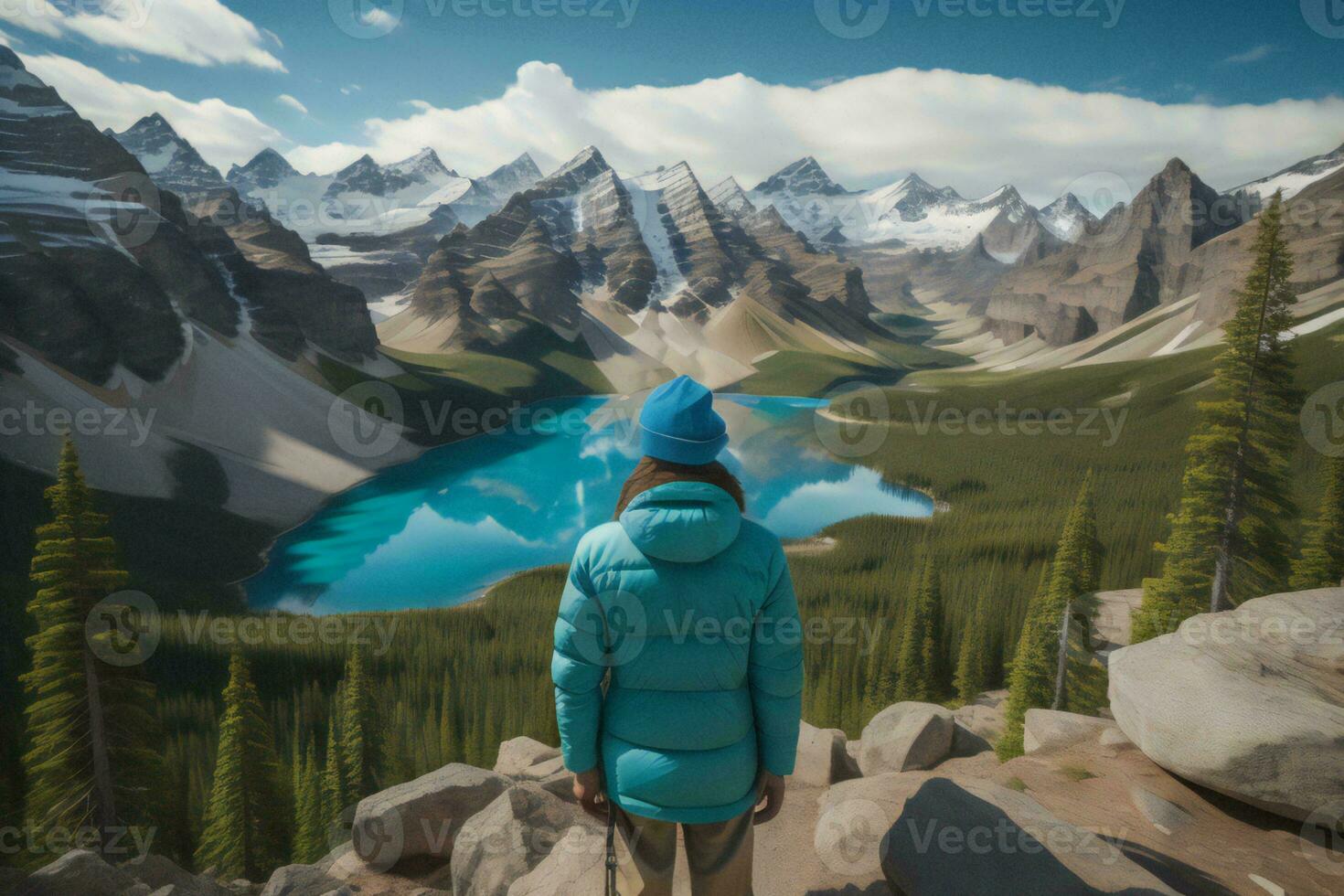 Ai Generated Hike In Glacier National Park Generative Ai 35707190 Ai Generated Hike In Glacier National Park Generative Ai 35707190