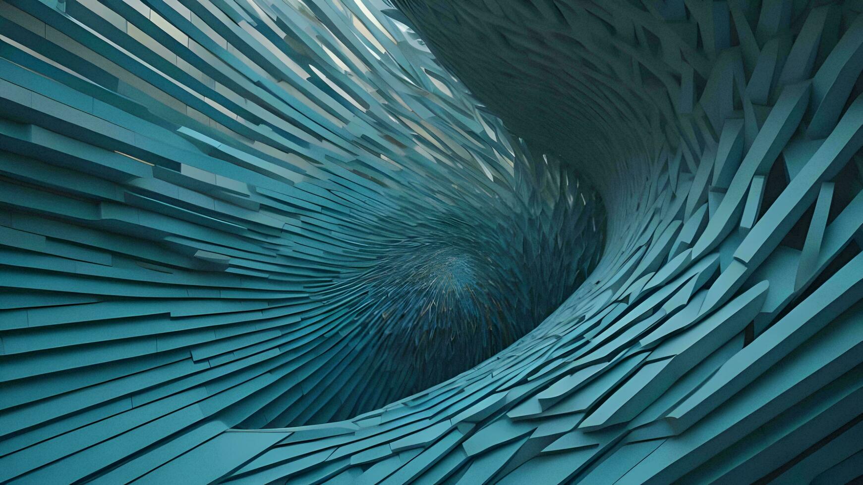 AI generated Abstract chaotic geometric shapes. Creative background design. ai generated photo