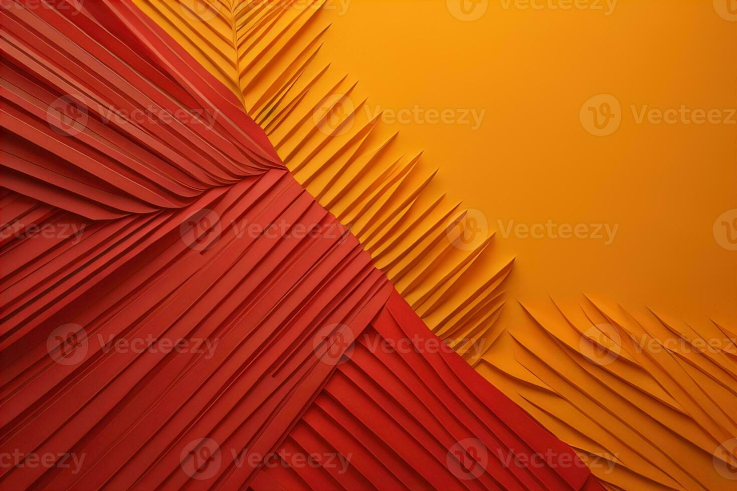 AI generated Abstract background with red and orange stripes. generative ai photo