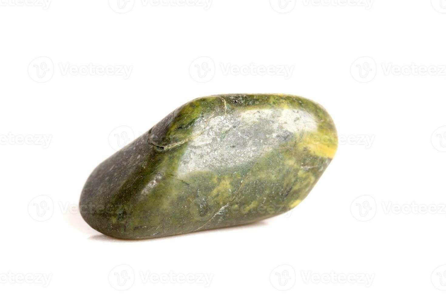 Macro mineral stone jasper on a white background photo