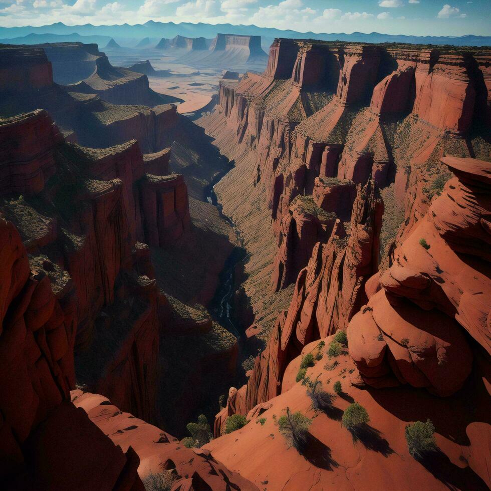 AI generated Canyonlands National Park is a national park in southwestern Utah, generative ai photo