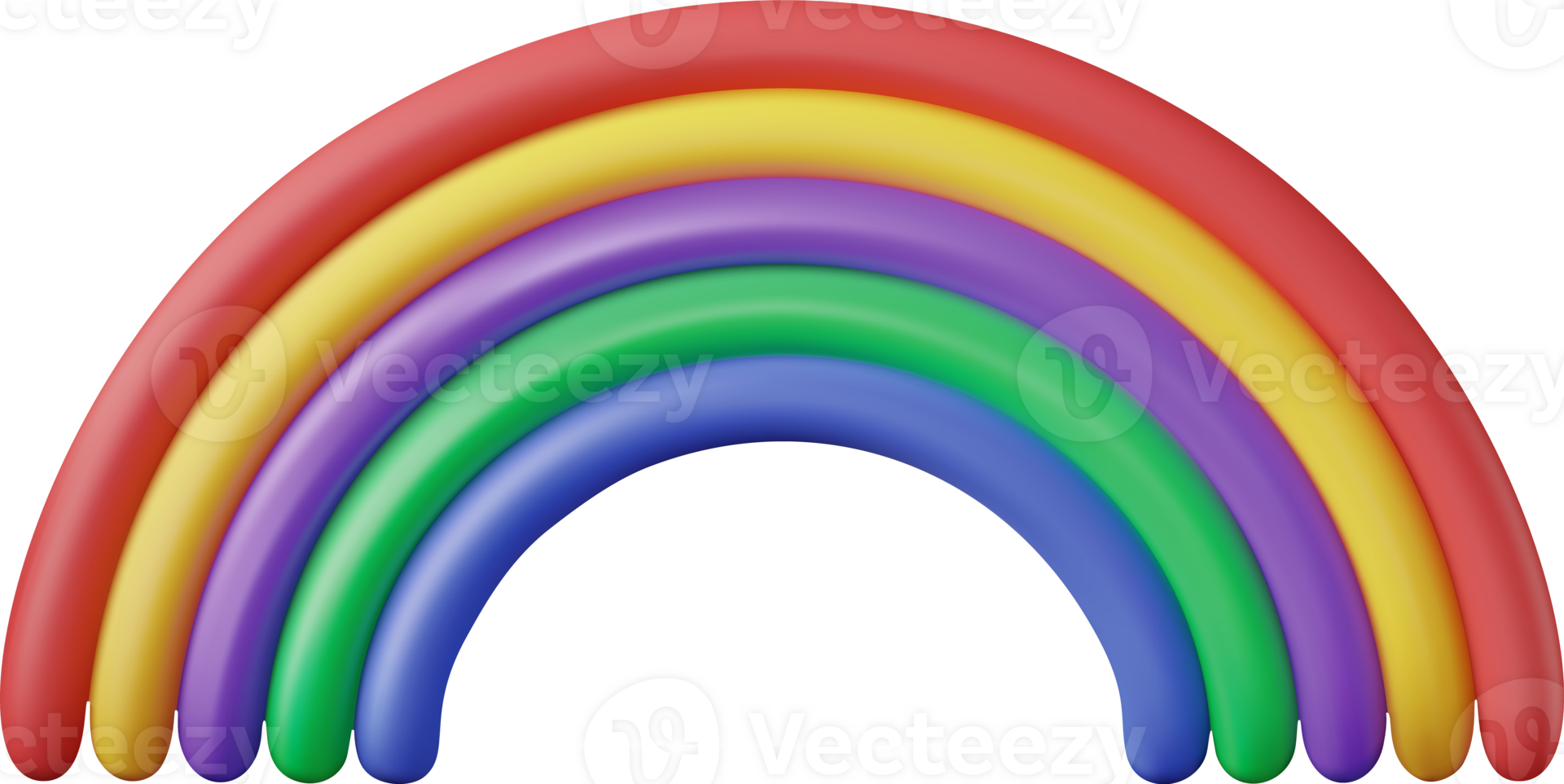 3d Cartoon Rainbow png
