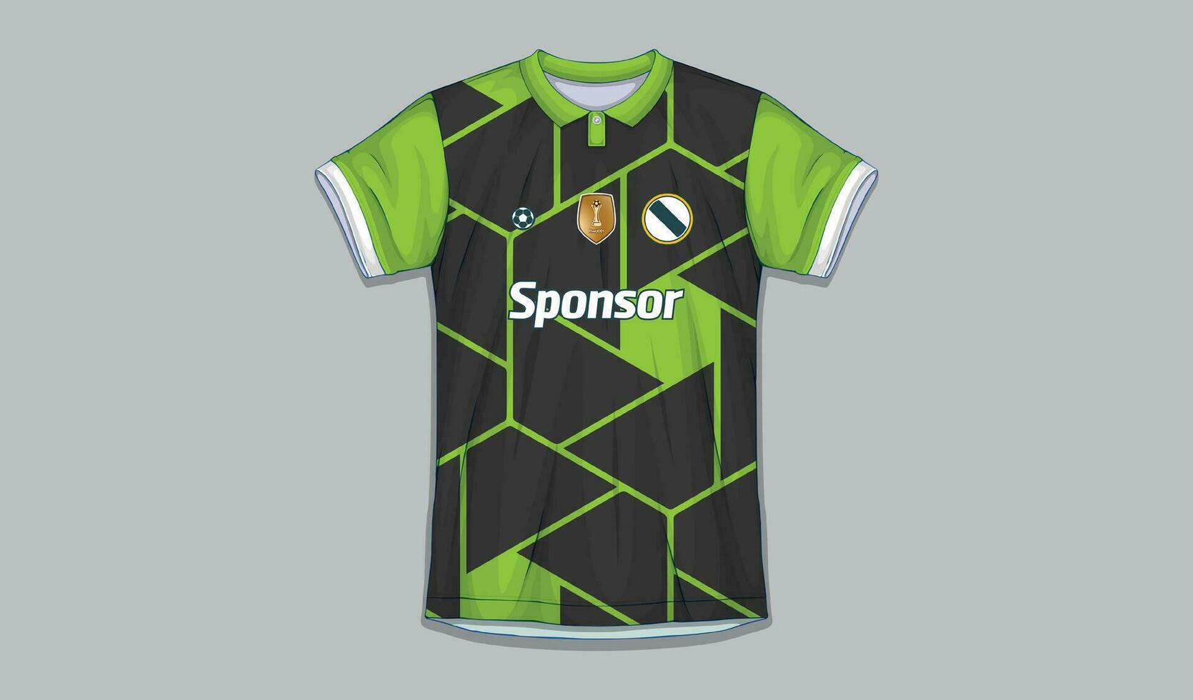 vector soccer jersey design for sublimation, sport t shirt design