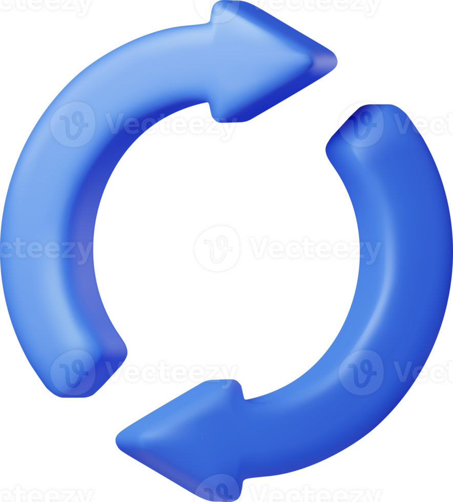 3D Synchronization Icon png