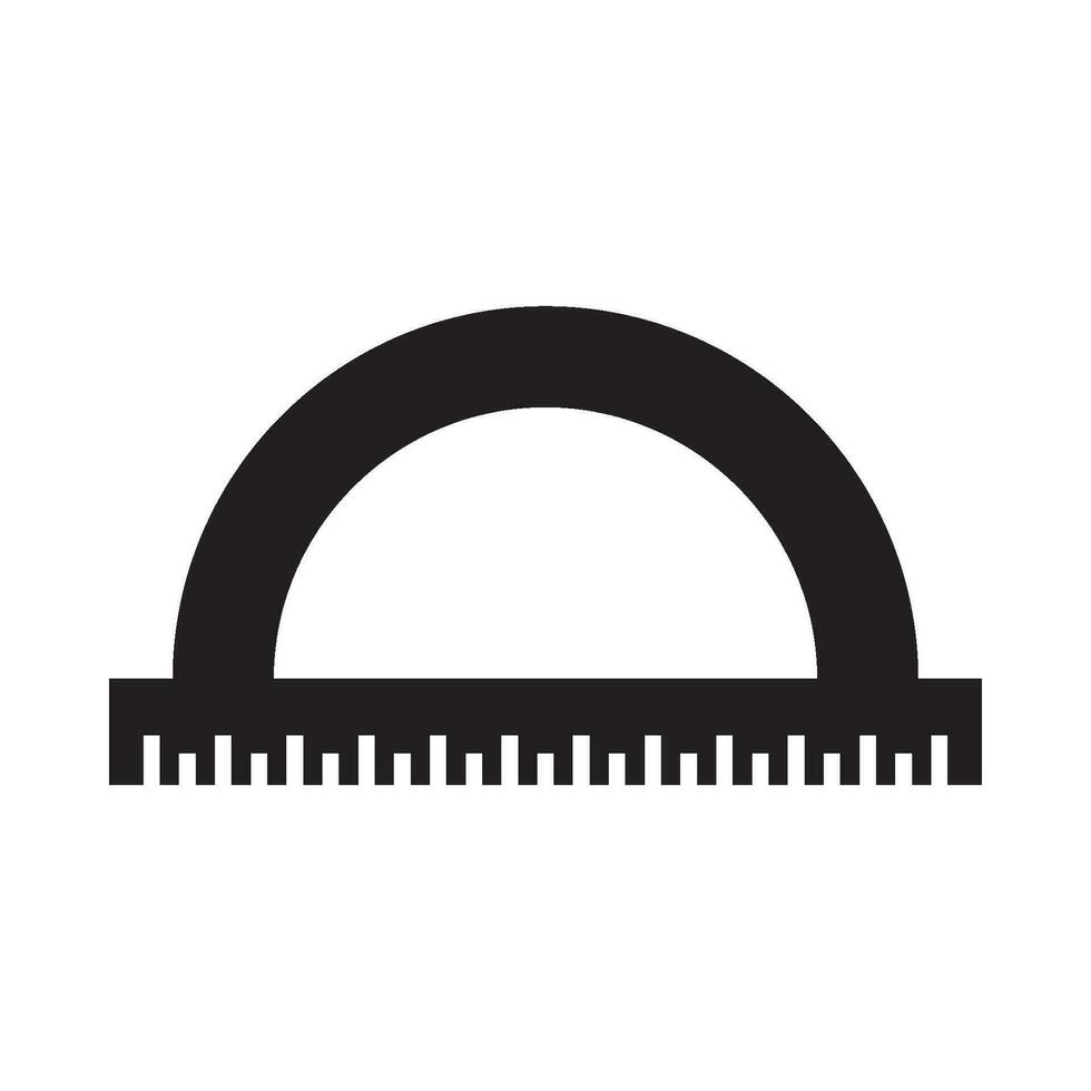 Ruler icon vector