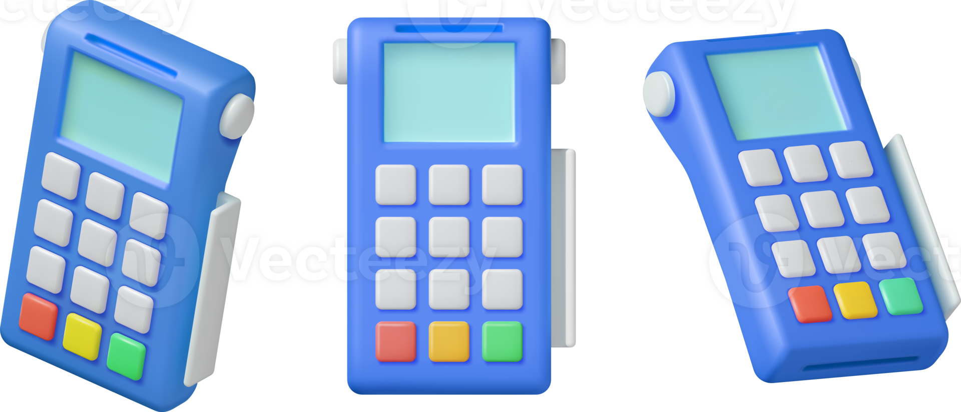 3D Payment Terminal Set png
