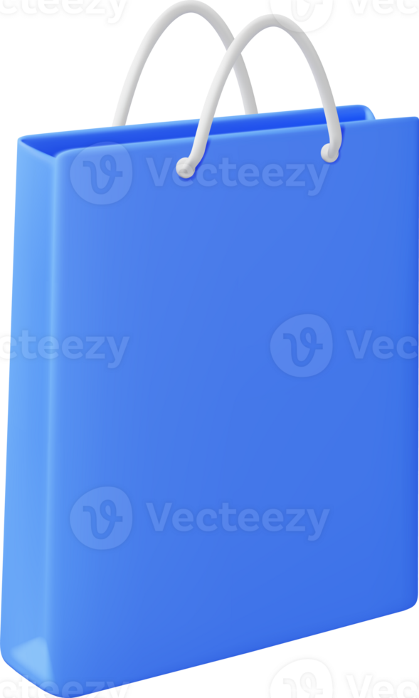 3D Shopping Bag png